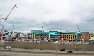 Küçük Sezar'ın Arena inşaat şehir Detroit