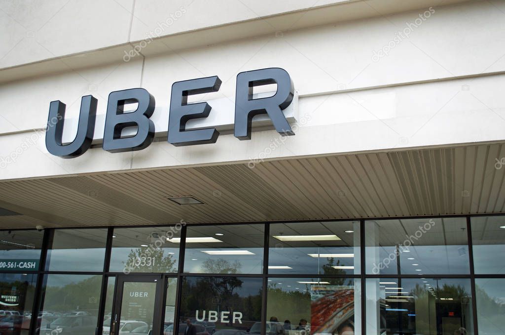 Uber business or employment office in Oak Park, Michigan
