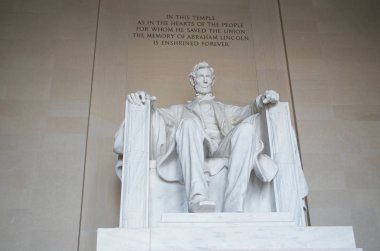 Washington DC 17 Temmuz 2017: Lincoln Anıtı, 17 Temmuz 2017 Washington DC ABD