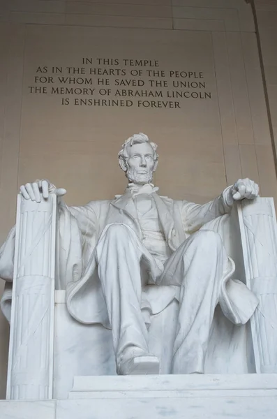 Washington Julho 2017 Lincoln Memorial Julho 2017 Washington Usa — Fotografia de Stock