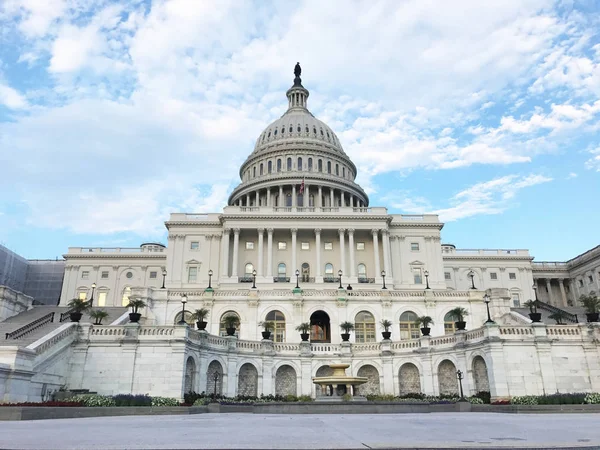 Washington Lipca 2017 Kopuła Capitol Siedziba Rządu Usa Waszyngton Stany — Zdjęcie stockowe