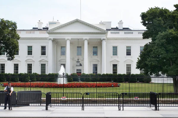 Washington Julho 2017 White House High Security Julho 2017 Washington — Fotografia de Stock