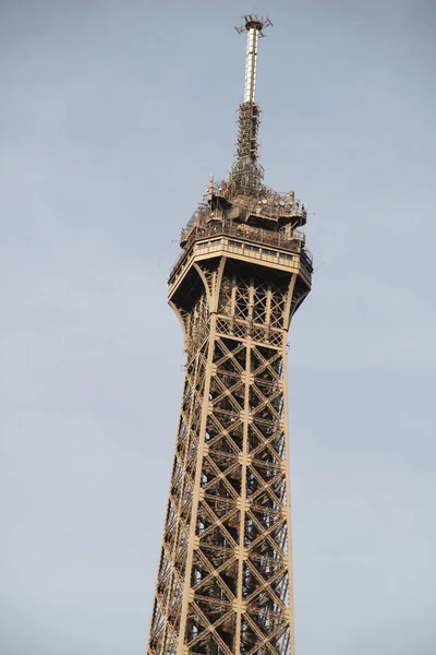 Vista Torre Eiffel Paris — Fotografia de Stock