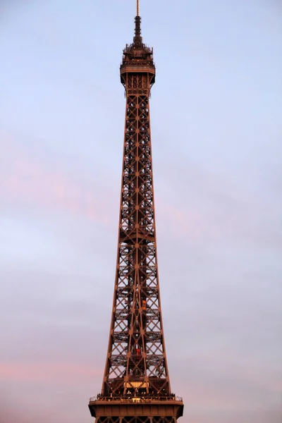 Blick Auf Den Eiffelturm Von Paris — Stockfoto