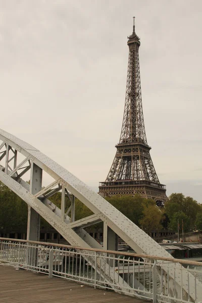 Vue Sur Tour Eiffel Paris — Photo