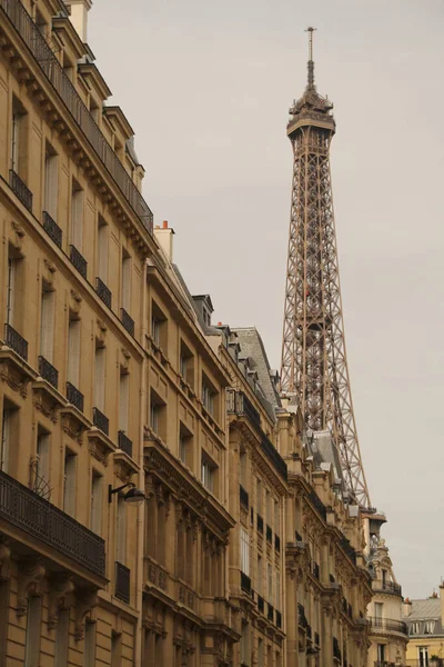 Blick Auf Den Eiffelturm Von Paris — Stockfoto