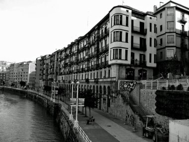 Bilbao 'da bir apartman bloğu