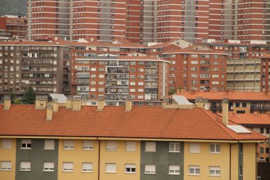 Bilbao 'da bir apartman bloğu