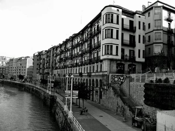 Bilbao Bir Apartman Bloğu — Stok fotoğraf