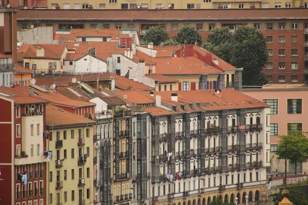 Bilbao Bir Apartman Bloğu — Stok fotoğraf