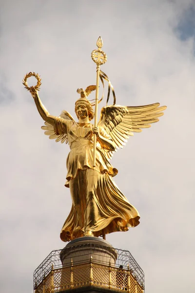 Siegessäule Berlin Charlottenburg — Stockfoto