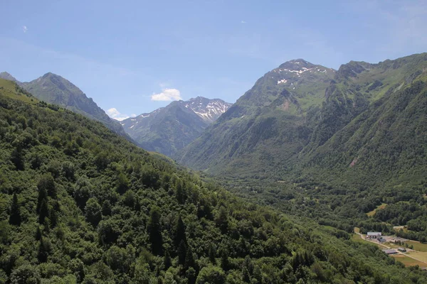 Landskap Franska Pyrineerna — Stockfoto