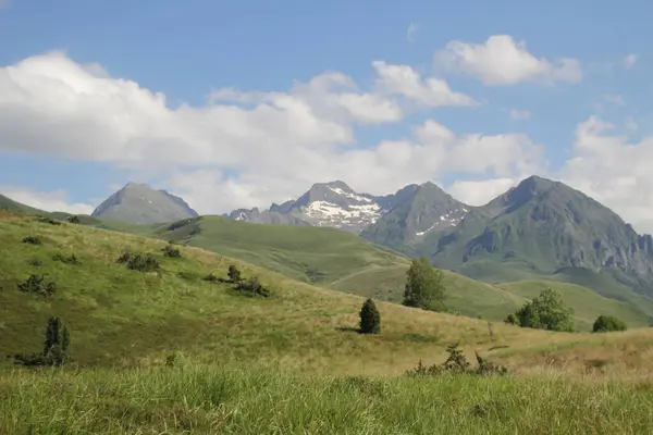 Paysage Dans Les Pyrénées Françaises — Photo