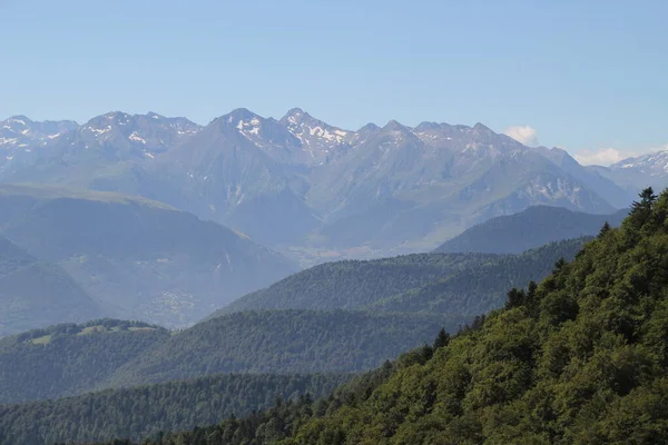 Paysage Dans Les Pyrénées Françaises — Photo