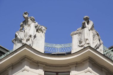 Prag şehir merkezindeki mimar mirası.