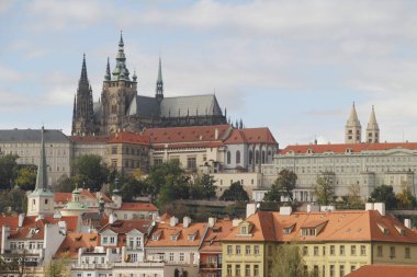 Prag şehir merkezindeki mimar mirası.