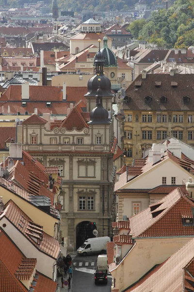 Architectonic Heritage Downtown Prague — Stock Photo, Image