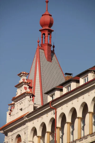 Architectonisch Erfgoed Het Centrum Van Praag — Stockfoto