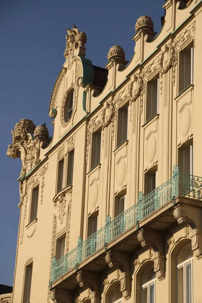 Architectonic Heritage Downtown Prague — Stock Photo, Image