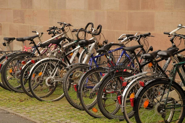 Bicicletta Una Strada Zurigo — Foto Stock