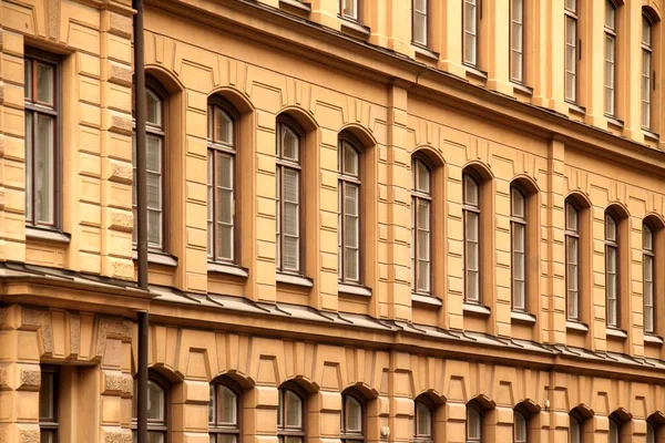 Stockholm Şehir Merkezindeki Bir Binanın Cephesi — Stok fotoğraf