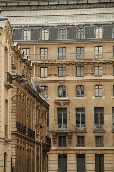 Fassade Eines Gebäudes Paris — Stockfoto