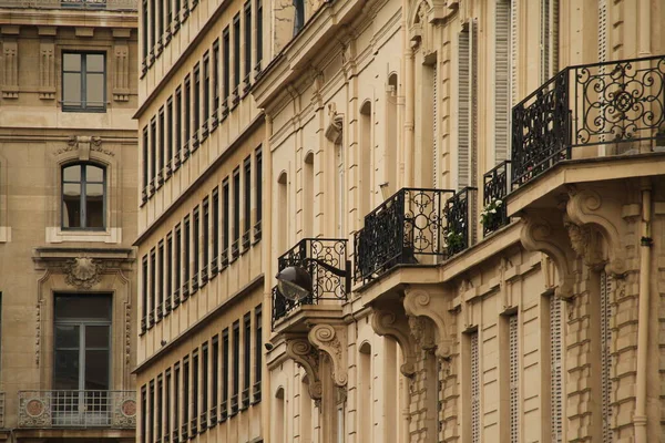 Facade Building Paris — Stock Photo, Image