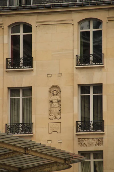 Façade Immeuble Paris — Photo