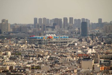 Paris montmartre dan görünüm