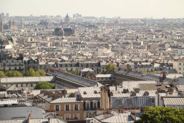 Paris montmartre dan görünüm
