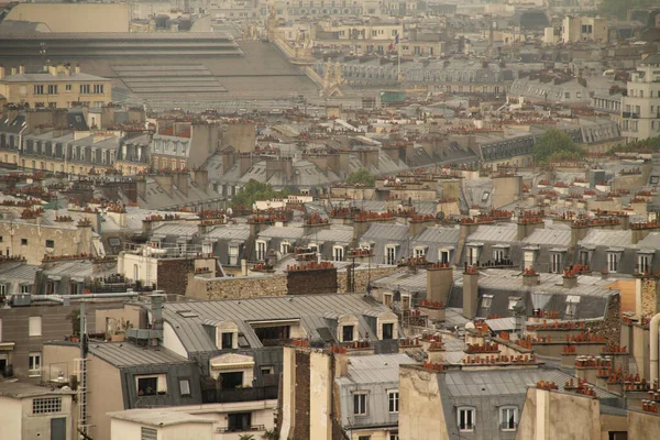 Vue Paris Depuis Montmartre — Photo