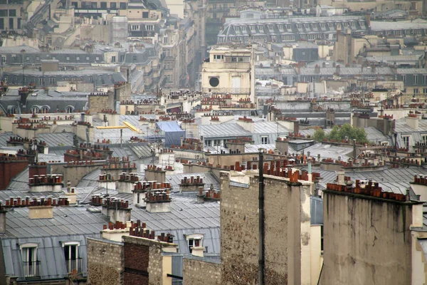 Uitzicht Parijs Van Montmartre — Stockfoto