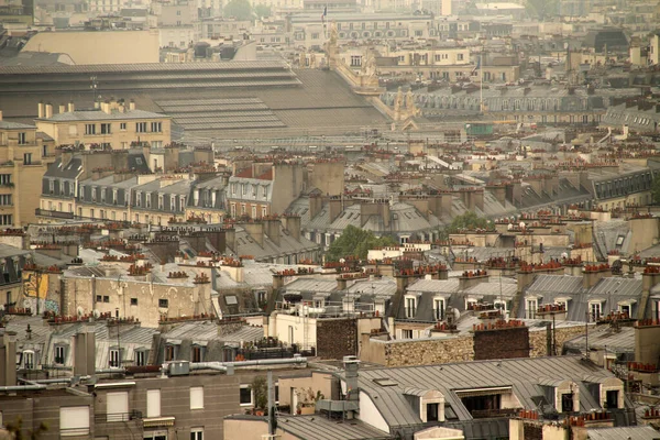 从蒙马特高地看巴黎 — 图库照片