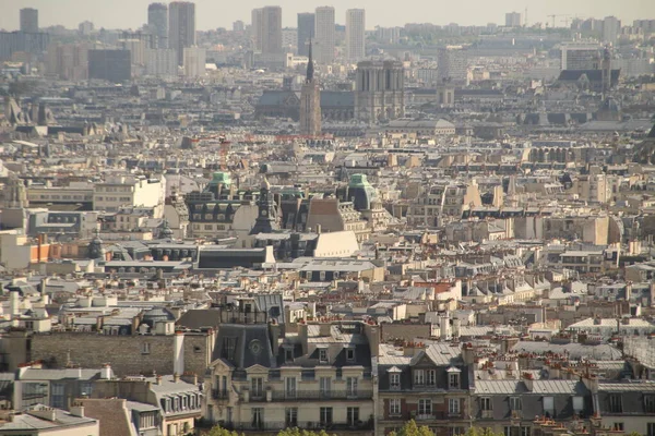 Tekintettel Párizsi Montmartre Tól — Stock Fotó