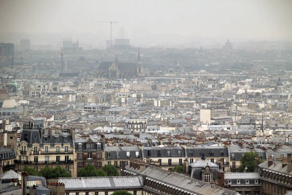 Uitzicht Parijs Van Montmartre — Stockfoto