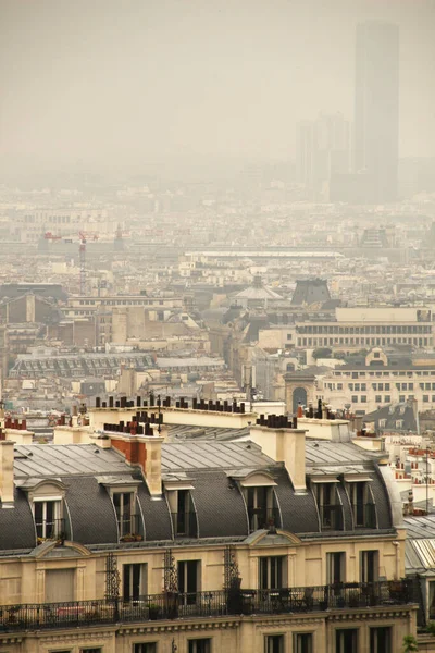 Vue Paris Depuis Montmartre — Photo