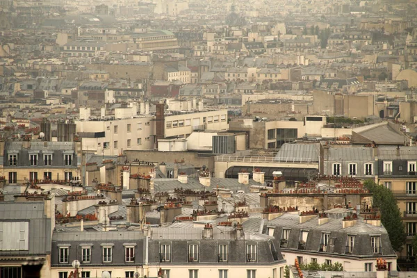 Vue Paris Depuis Montmartre — Photo