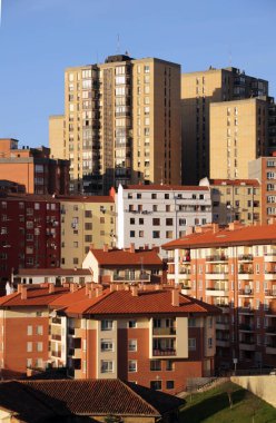 Bilbao Mahallesi 'nde şehir manzarası