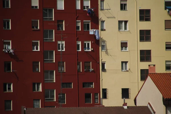 Urbanscape Neighborhood Bilbao — Stock Photo, Image