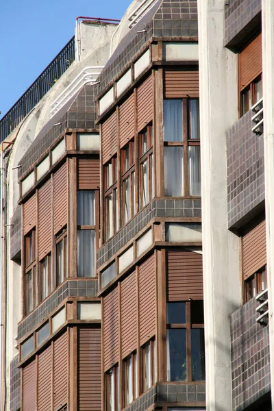 Stadtbild Einem Viertel Von Bilbao — Stockfoto