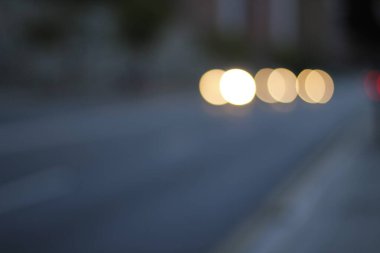 Şehir yolunda trafik vardı.