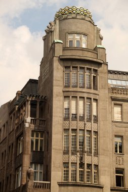 Prag 'ın eski kentinde mimarlık mirası