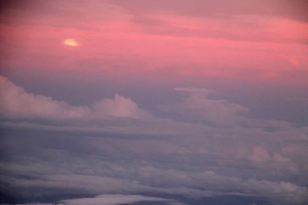 Volando Sobre Las Nubes — Foto de Stock