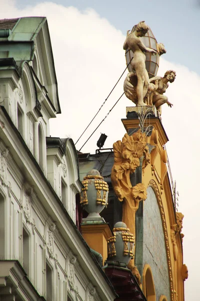 布拉格老城的建筑遗产 — 图库照片