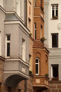 Almanya 'nın Nuremberg şehrinin manzarası