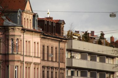 Almanya 'nın Nuremberg şehrinin manzarası
