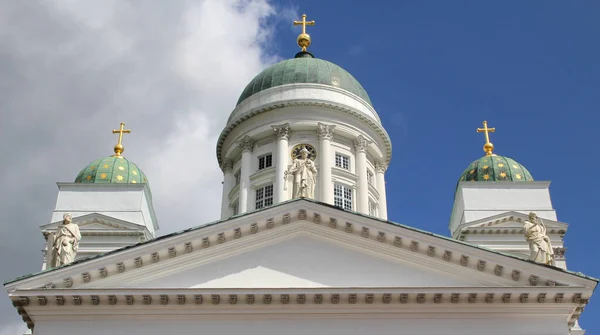 Den Finsk Lutherska Katedralen Helsingfors Stift — Stockfoto