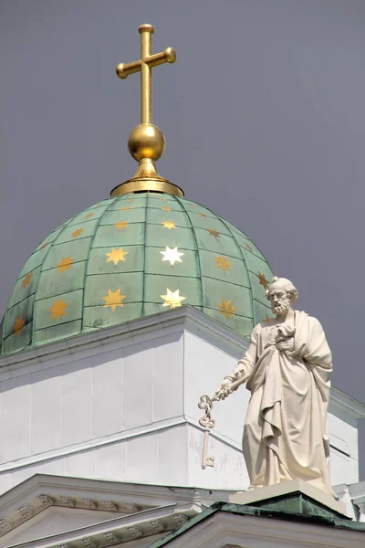 Finse Evangelische Lutherse Kathedraal Van Het Bisdom Helsinki — Stockfoto