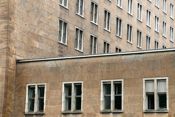 Detalj Fasaden Tempelhofs Flygplats Berlin — Stockfoto