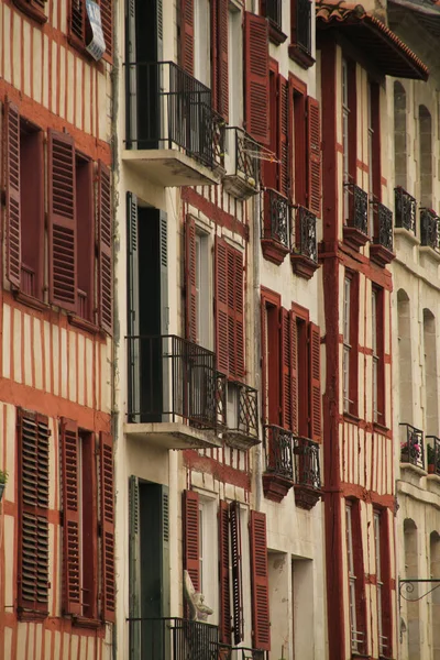 Architektur Aus Der Altstadt Von Bayonne — Stockfoto